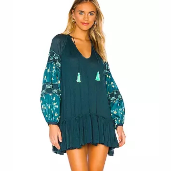 Free people mix it up dress- small fits medium!!! - Picture 1 of 7